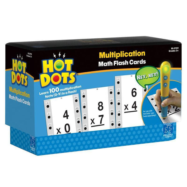 (2 EA) HOT DOTS MULTIPLICATION-Learning Materials-JadeMoghul Inc.