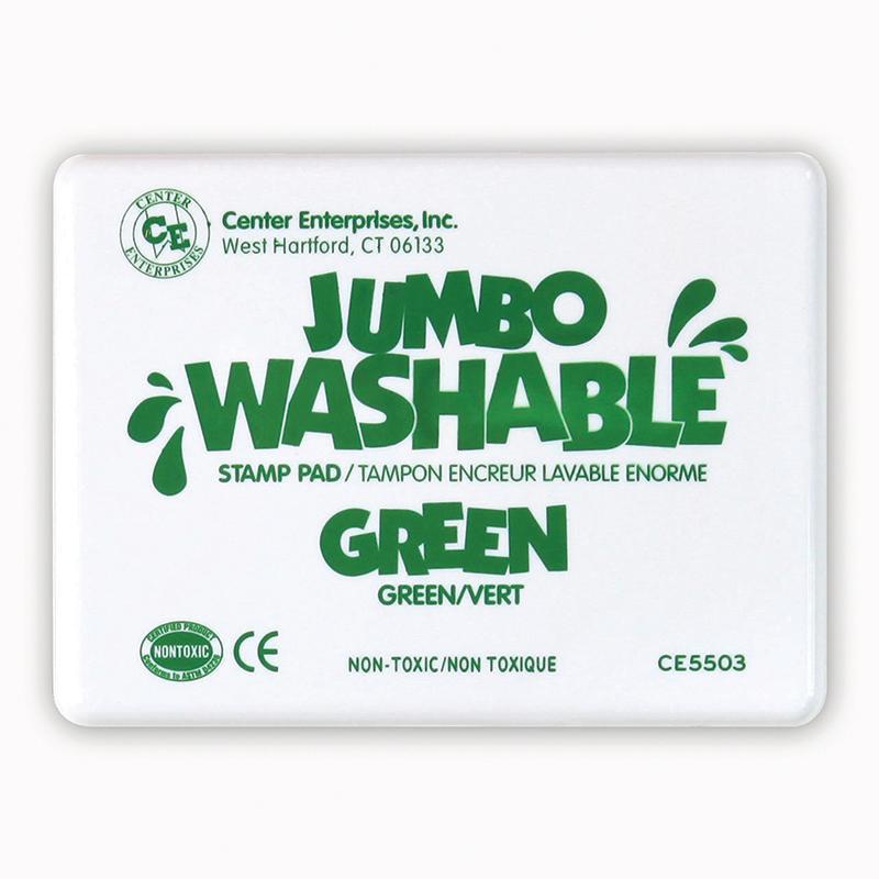(2 EA) JUMBO STAMP PAD GREEN-Supplies-JadeMoghul Inc.