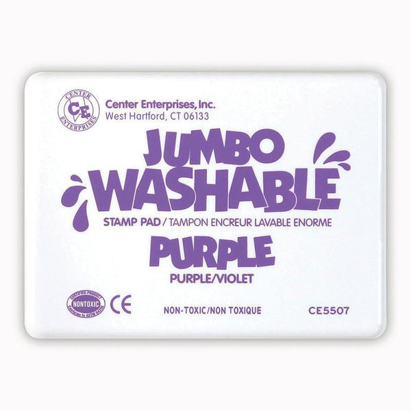 (2 EA) JUMBO STAMP PAD PURPLE-Supplies-JadeMoghul Inc.