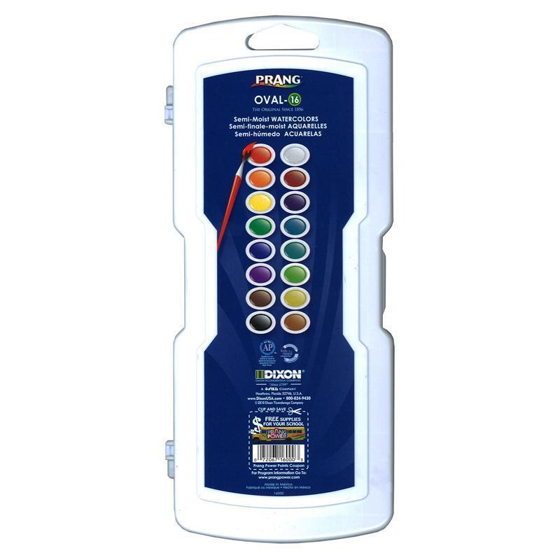 (2 EA) PRANG OVAL 16 WATER COLORS-Arts & Crafts-JadeMoghul Inc.