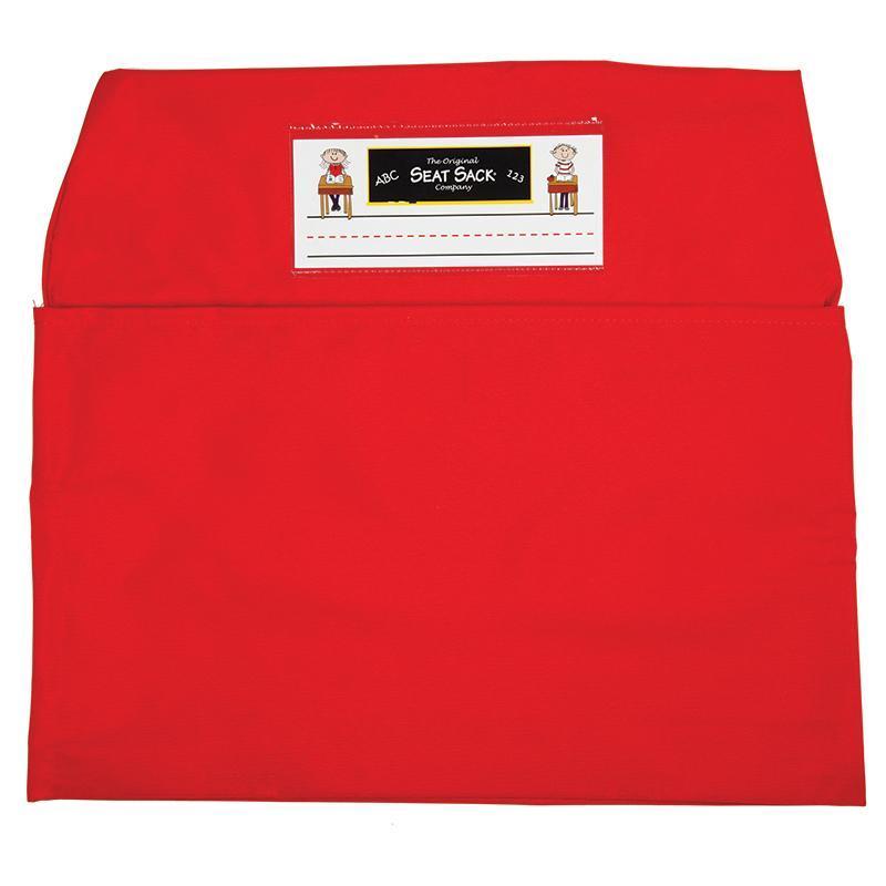 (2 Ea) Seat Sack Large 17In Red-Learning Materials-JadeMoghul Inc.