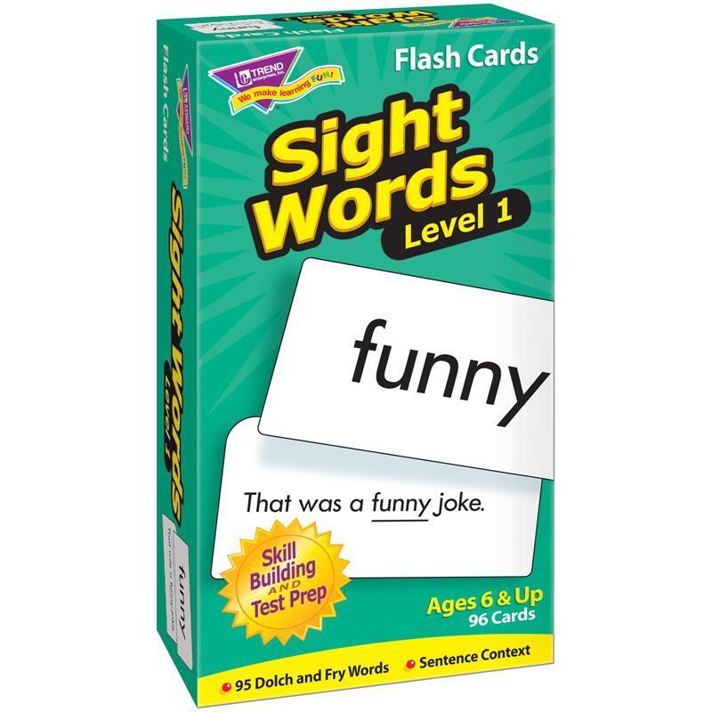 (2 EA) SIGHT WORDS - LEVEL 1-Learning Materials-JadeMoghul Inc.