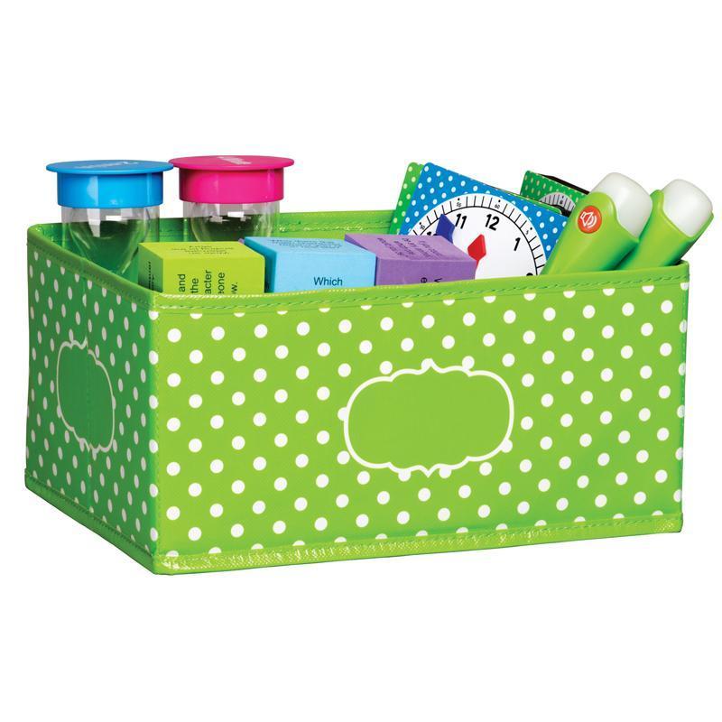 (2 Ea) Small Lime Polka Dots-Learning Materials-JadeMoghul Inc.