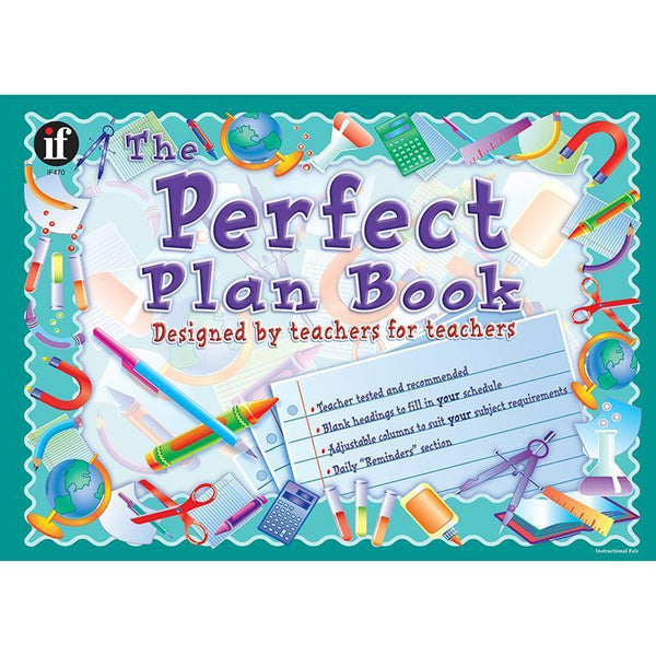 (2 EA) THE PERFECT PLAN BOOK GR K &-Learning Materials-JadeMoghul Inc.