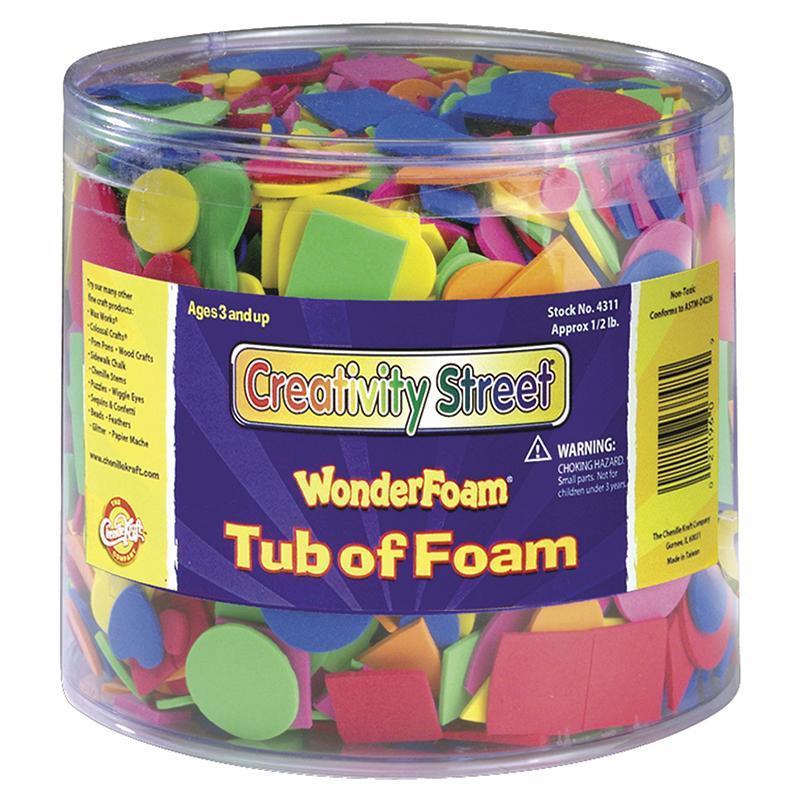 (2 EA) WONDERFOAM 1/2 POUND TUB-Arts & Crafts-JadeMoghul Inc.