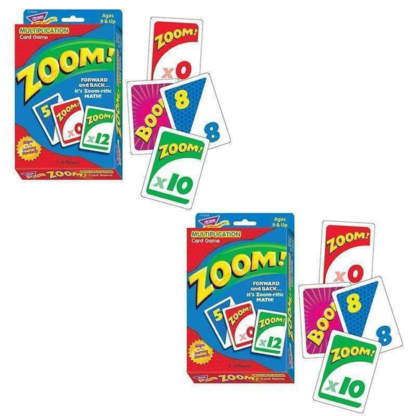 (2 EA) ZOOM MULTIPLICATION CARD-Learning Materials-JadeMoghul Inc.
