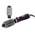 2 In 1 Rotating Brush Hot Air Styler Comb Curling Iron Roll Styling Brush Hair Dryer Blow With Nozzles 2 Speed & 3 Heat Setting AExp