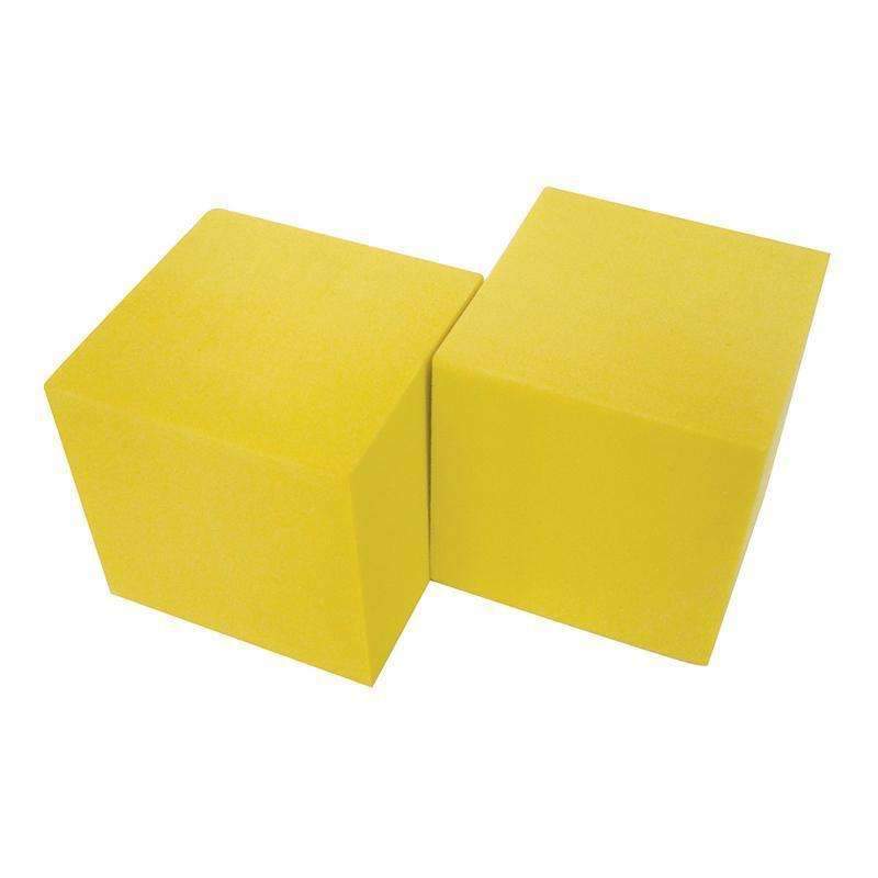 2 INCH FOAM BLANK DICE 4PK-Learning Materials-JadeMoghul Inc.