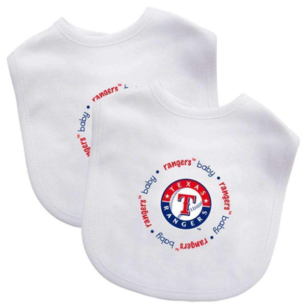 2 Pack Baby Fanatic Bib Texas Rangers-LICENSED NOVELTIES-JadeMoghul Inc.