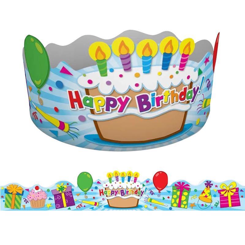 (2 PK) BIRTHDAY CROWN-Learning Materials-JadeMoghul Inc.