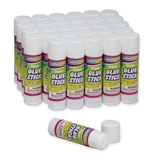 (2 PK) GLUE STICKS 30 PER PK CLEAR-Arts & Crafts-JadeMoghul Inc.