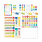 (2 PK) PAINTED PALETTE CALENDAR SET-Learning Materials-JadeMoghul Inc.