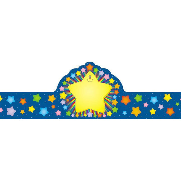 (2 PK) RAINBOW STAR CROWNS 30 PER-Learning Materials-JadeMoghul Inc.