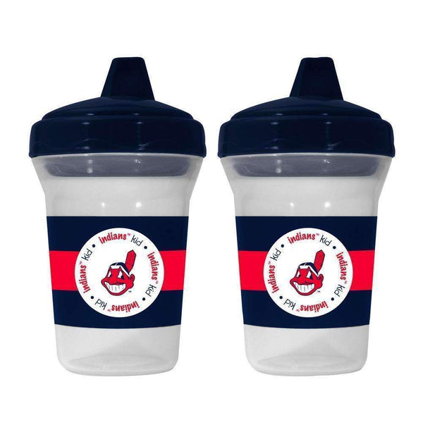 2-Pack Sippy Cups - Cleveland Indians-LICENSED NOVELTIES-JadeMoghul Inc.