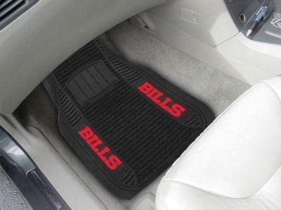 2-pc Deluxe Car Mat Set Car Floor Mats NFL Buffalo Bills Deluxe Mat 21"x27" FANMATS