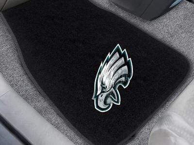 2-pc Embroidered Car Mat Set Car Mats NFL Philadelphia Eagles 2-pc Embroidered Front Car Mats 18"x27" FANMATS