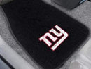 2-pc Embroidered Car Mat Set Custom Car Mats NFL New York Giants 2-pc Embroidered Front Car Mats 18"x27" FANMATS