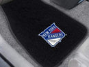 2-pc Embroidered Car Mat Set Weather Car Mats NHL New York Rangers 2-pc Embroidered Front Car Mats 18"x27" FANMATS