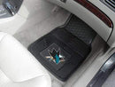 2-pc Vinyl Car Mat Set Car Mats NHL San Jose Sharks 2-pc Vinyl Front Car Mats 17"x27" FANMATS