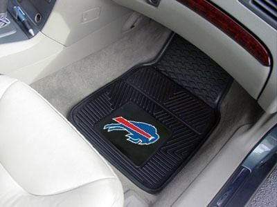 2-pc Vinyl Car Mat Set Custom Car Mats NFL Buffalo Bills 2-pc Vinyl Front Car Mats 17"x27" FANMATS