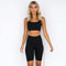 2 Piece Set Workout Clothes for Women Sports Bra and Leggings Set Sports Wear for Women Gym Clothing Athletic Yoga Set JadeMoghul Inc. 