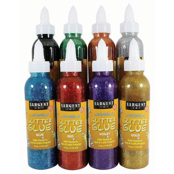 (2 PK) 4OZ GLITTER GLUE ASSORTMENT-Arts & Crafts-JadeMoghul Inc.