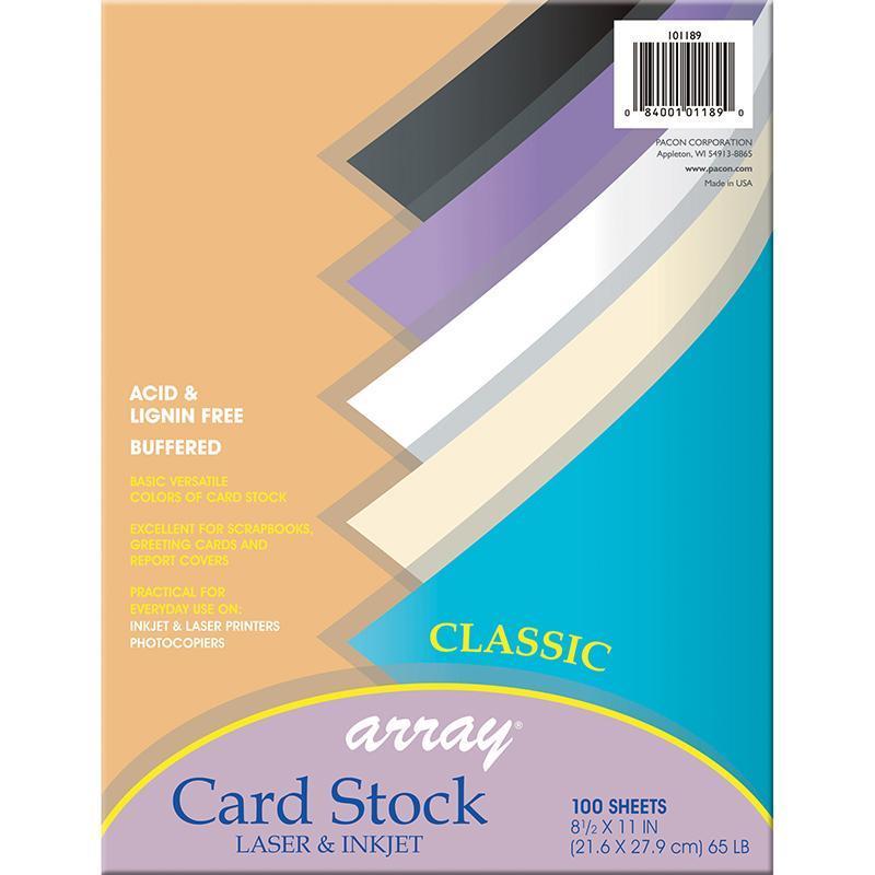 (2 PK) ARRAY CARD STOCK CLASSIC-Arts & Crafts-JadeMoghul Inc.