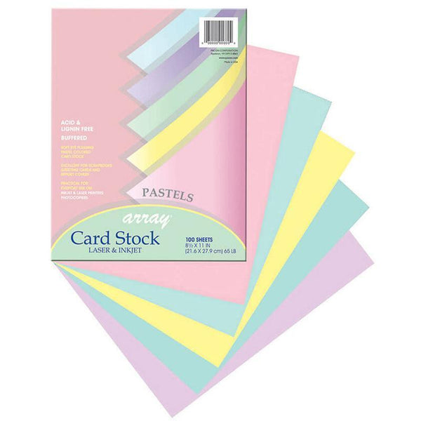 (2 PK) ARRAY CARD STOCK PASTEL-Arts & Crafts-JadeMoghul Inc.