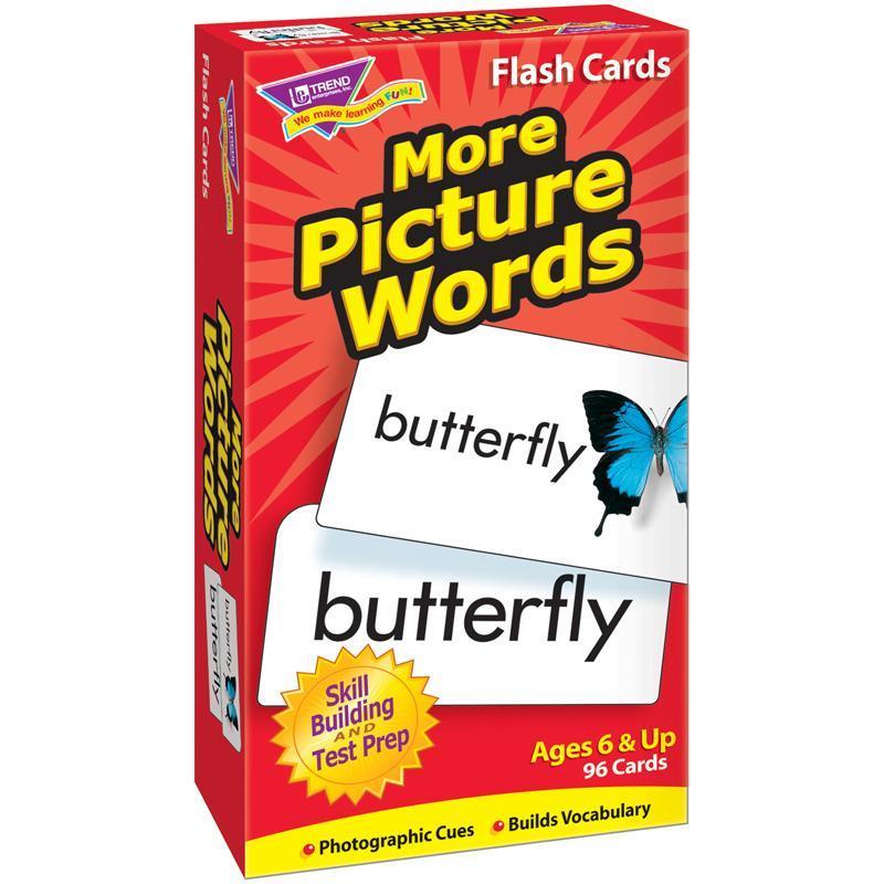 (2 PK) FLASH CARDS MORE PICTURE-Learning Materials-JadeMoghul Inc.