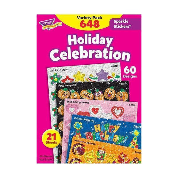 (2 PK) HOLIDAY CELEBRATION SPARKLE-Learning Materials-JadeMoghul Inc.