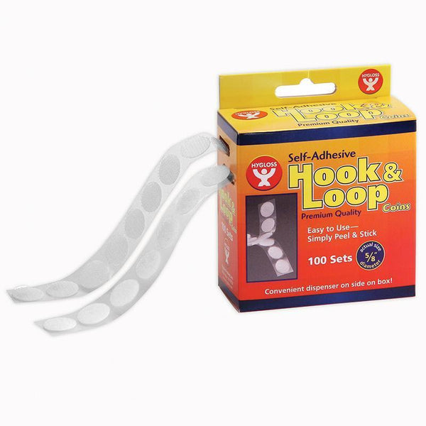 (2 PK) HOOK & LOOP FASTENER 5/8-Arts & Crafts-JadeMoghul Inc.