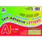 (2 PK) SELF ADHESIVE LETTER 2IN RED-Arts & Crafts-JadeMoghul Inc.