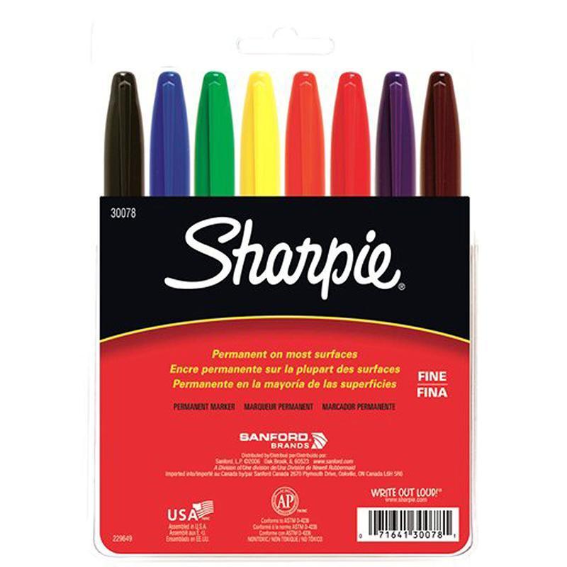 (2 PK) SHARPIE PERMANENT FINE POINT-Supplies-JadeMoghul Inc.
