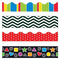 (2 PK) STRIPES & SHAPES BORDER-Learning Materials-JadeMoghul Inc.