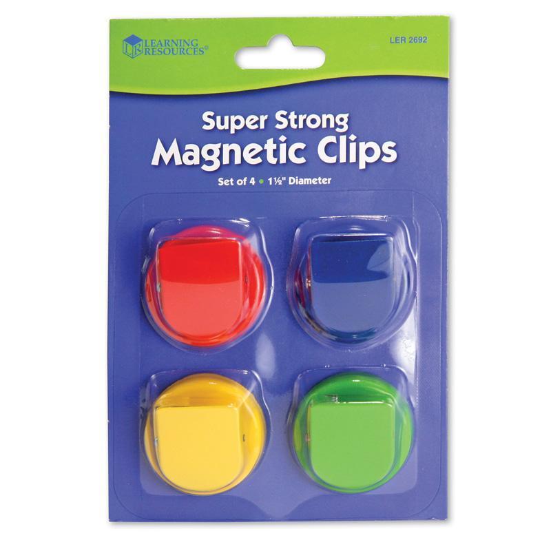 (2 PK) SUPER STRONG MAGNETIC CLIPS-Learning Materials-JadeMoghul Inc.
