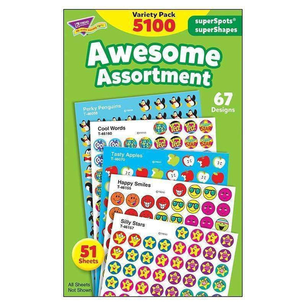 (2 PK) SUPERSPOTS COLOSSAL AWESOME-Learning Materials-JadeMoghul Inc.