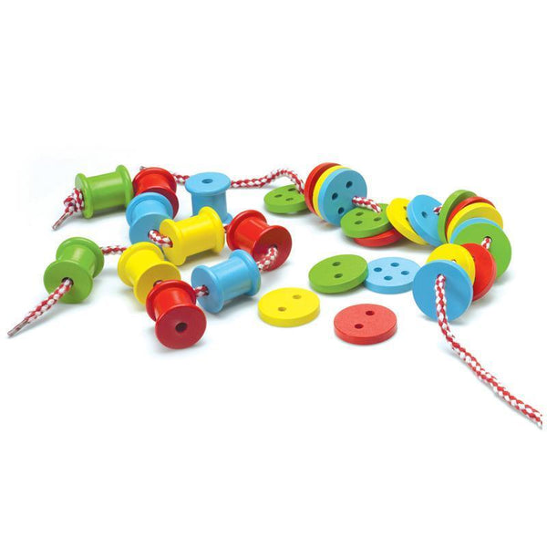 (2 PK) THREADING BUTTONS & SPOOLS-Toys & Games-JadeMoghul Inc.
