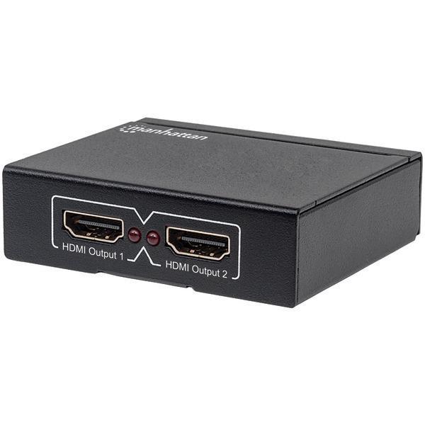 2-Port HDMI(R) Splitter-Cables, Connectors & Accessories-JadeMoghul Inc.