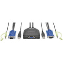 2-Port USB/VGA Cable KVM Switch-Cables, Connectors & Accessories-JadeMoghul Inc.