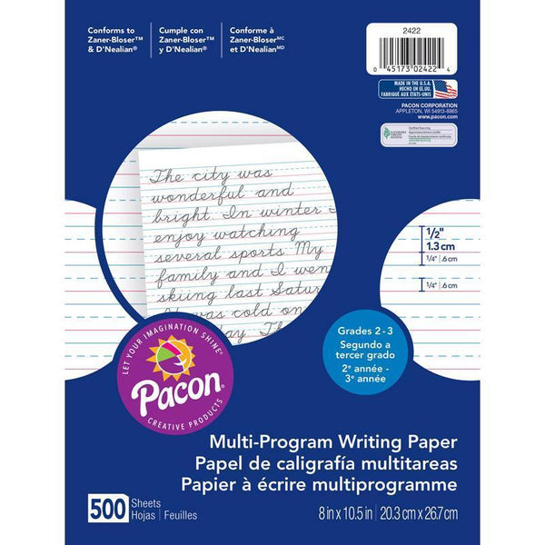(2 RM) WRITING PAPER 500 SHT PER PK-Arts & Crafts-JadeMoghul Inc.
