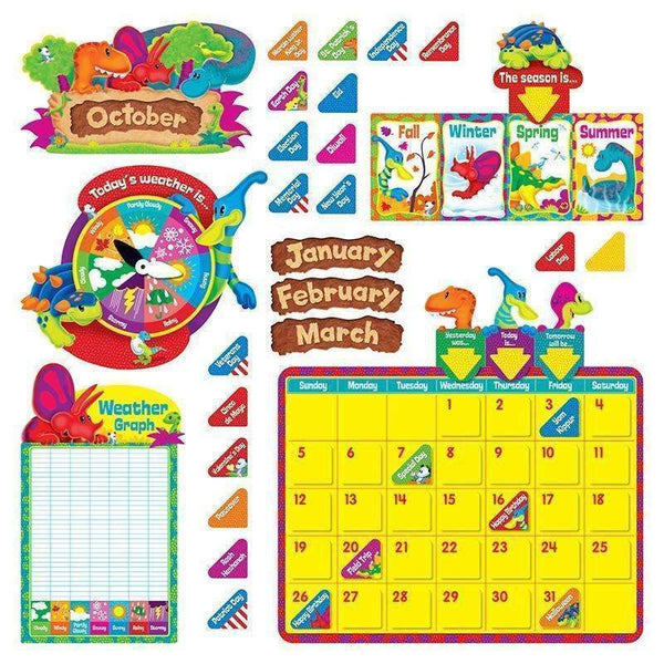 (2 ST) DINO MITE PALS CALENDAR BB-Learning Materials-JadeMoghul Inc.