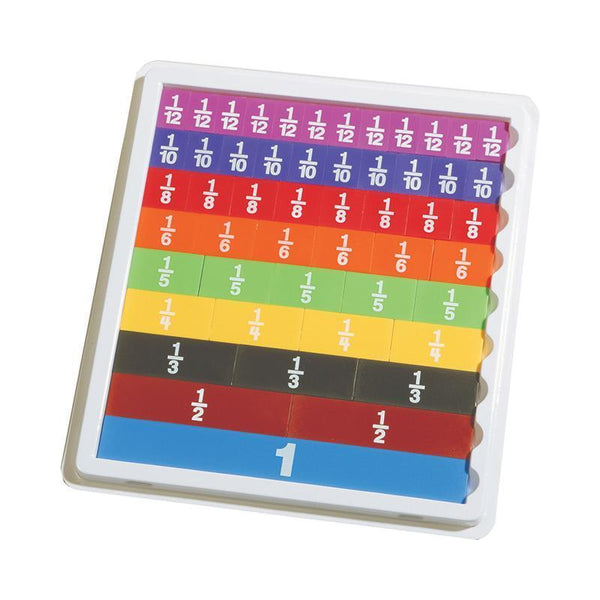 (2 ST) FRACTION TILES WITH TRAY-Toys & Games-JadeMoghul Inc.