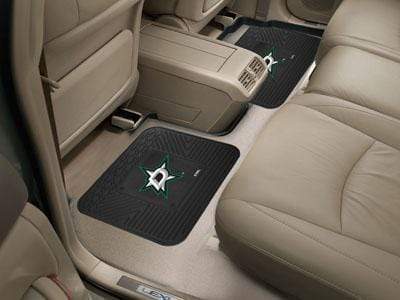 2 Utility Mats Rubber Mat NHL Dallas Stars 2-pc Utility Car Mat 14"x17" FANMATS