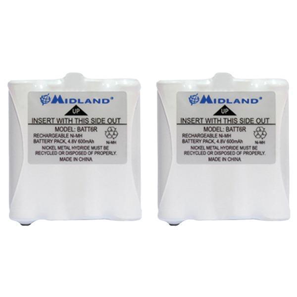 2-Way Radio Accessory (2 pk of GMRS Batteries for 200 & 300 Series Radios)-Radios, Scanners & Accessories-JadeMoghul Inc.