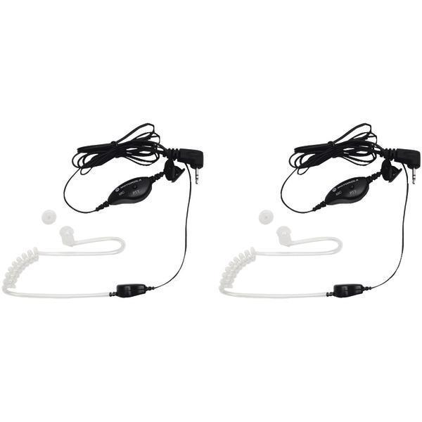 2-Way Radio Accessory (2-Way Radio Surveillance Headset with PTT Microphone)-Radios, Scanners & Accessories-JadeMoghul Inc.