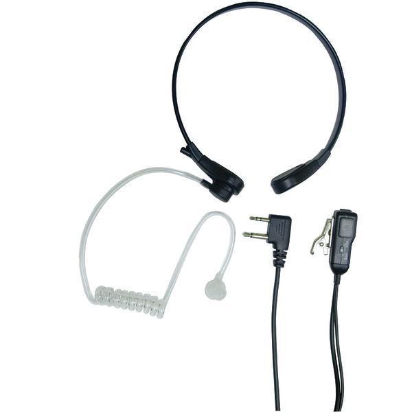 2-Way Radio Accessory (Acoustic Throat Microphone for GMRS Radios with PTT/VOX Compartment)-Radios, Scanners & Accessories-JadeMoghul Inc.