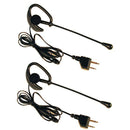 2-Way Radio Accessory (Over-the-ear microphone headsets with PTT dual pin jacks)-Radios, Scanners & Accessories-JadeMoghul Inc.