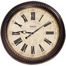 20" Marbled Case Finish Clock-Household Equipment & Accessories-JadeMoghul Inc.