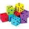 20 PACK FOAM COLORFUL DICE-Learning Materials-JadeMoghul Inc.