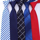 20 style Formal ties business vestidos wedding Classic Men's tie stripe grid 8cm corbatas dress Fashion Accessories men necktie-A07-JadeMoghul Inc.